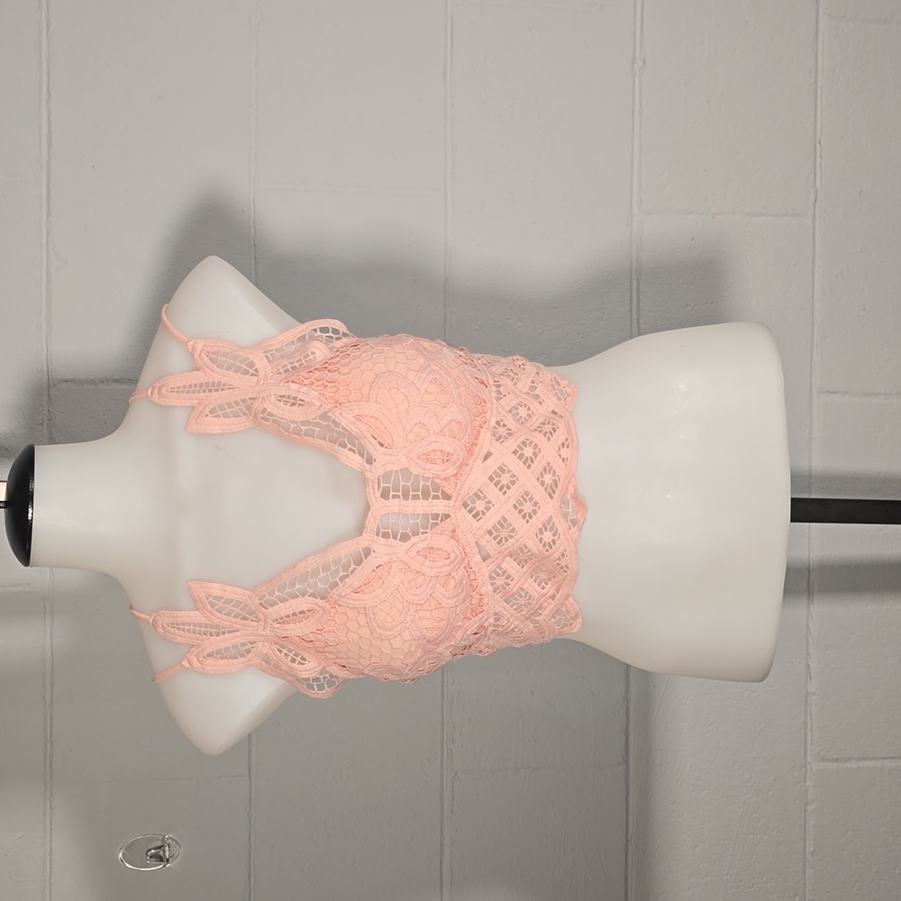 Peach bralette